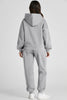 Dropped Shoulder Long Sleeve Hoodie and Pants Active Set - LACEDUPED