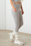 Le Lis Ribbed Crop Cami and High Waist Brushed Leggings Set - LACEDUPED