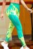 Tie-Dye High Waist Sports Leggings - LACEDUPED