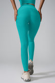 High Waist Active Leggings - LACEDUPED