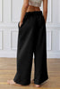 Drawstring Wide Leg Active Pants - LACEDUPED