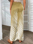 Printed Wide Leg Pants - LACEDUPED