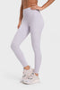 Highly Stretchy Wide Waistband Yoga Leggings - LACEDUPED