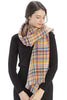 Colored Plaid Checkered Scarf