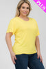 Plus Size Basic Short Sleeve T-shirt