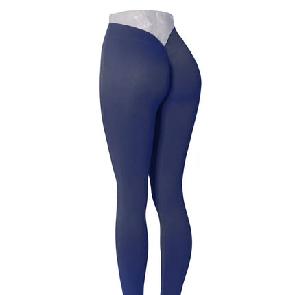 Nylon V Back Booty Yoga Pants for Women - LACEDUPED