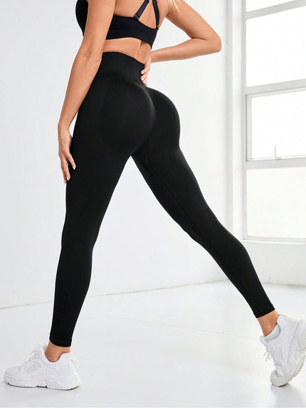 High Waist Active Leggings - LACEDUPED