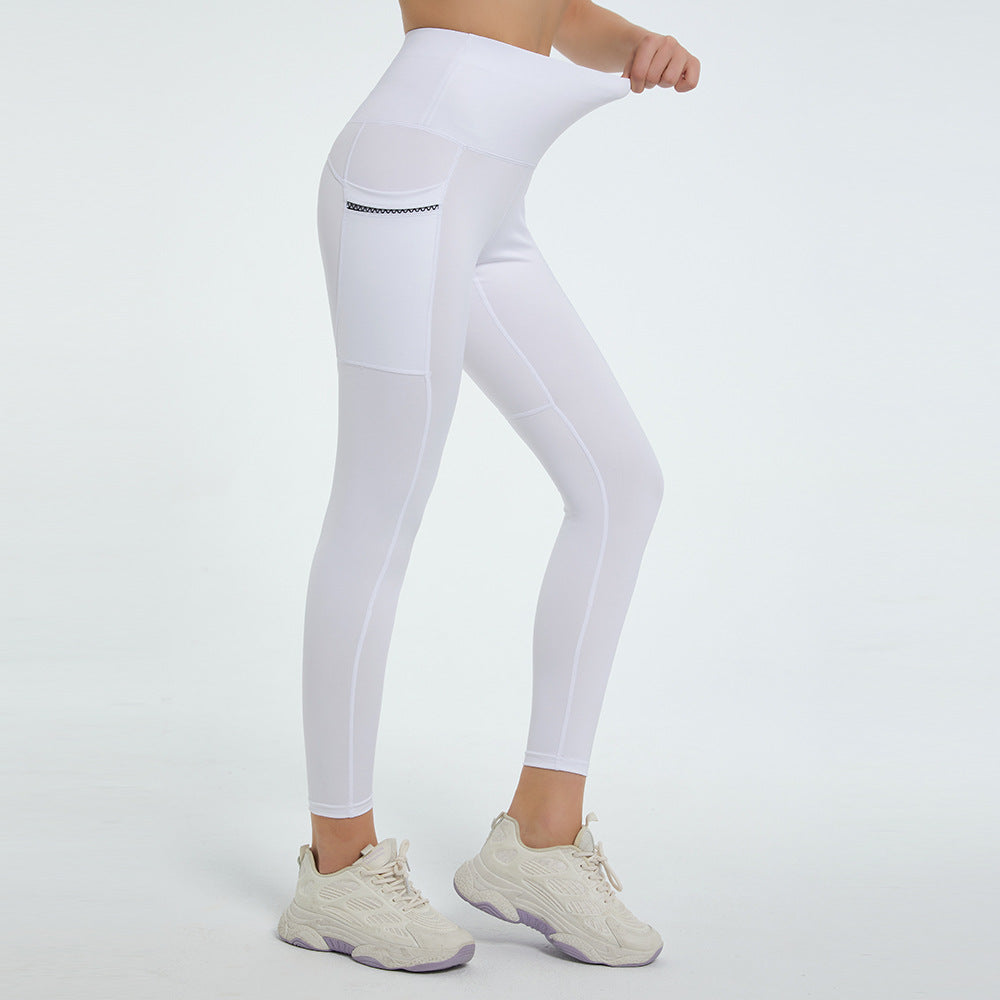 High Waist Active Leggings - LACEDUPED