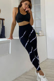 Slim Fit High Waist Long Active Pants - LACEDUPED