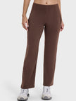 Pocketed High Waist Active Pants - LACEDUPED