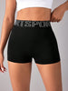 High Waist Active Shorts - LACEDUPED