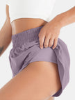 Elastic Waist Active Shorts - LACEDUPED