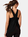 Crisscross Scoop Neck Active Tank - LACEDUPED