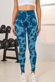 Tie-Dye High Waist Active Leggings - LACEDUPED