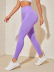 High Waist Active Pants - LACEDUPED