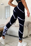 Slim Fit High Waist Long Active Pants - LACEDUPED