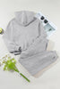 Dropped Shoulder Long Sleeve Hoodie and Pants Active Set - LACEDUPED