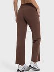 Pocketed High Waist Active Pants - LACEDUPED