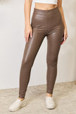 e.Luna Full Size High Waist Skinny Pants - LACEDUPED