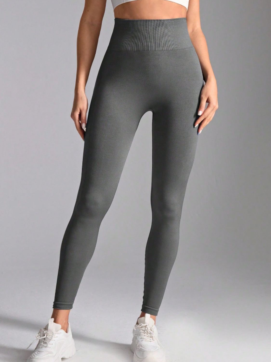 High Waist Active Leggings - LACEDUPED