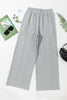 Drawstring Wide Leg Active Pants - LACEDUPED