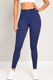 Ruched High Waist Active Leggings - LACEDUPED