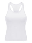 Round Neck Racerback Active Tank - LACEDUPED