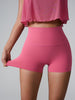 High Waist Active Shorts - LACEDUPED