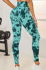 Tie-Dye High Waist Active Leggings - LACEDUPED