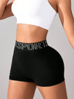 High Waist Active Shorts - LACEDUPED