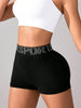 High Waist Active Shorts - LACEDUPED