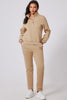 Half Snap Turtleneck Top and Pants Active Set - LACEDUPED