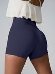 High Waist Active Shorts - LACEDUPED