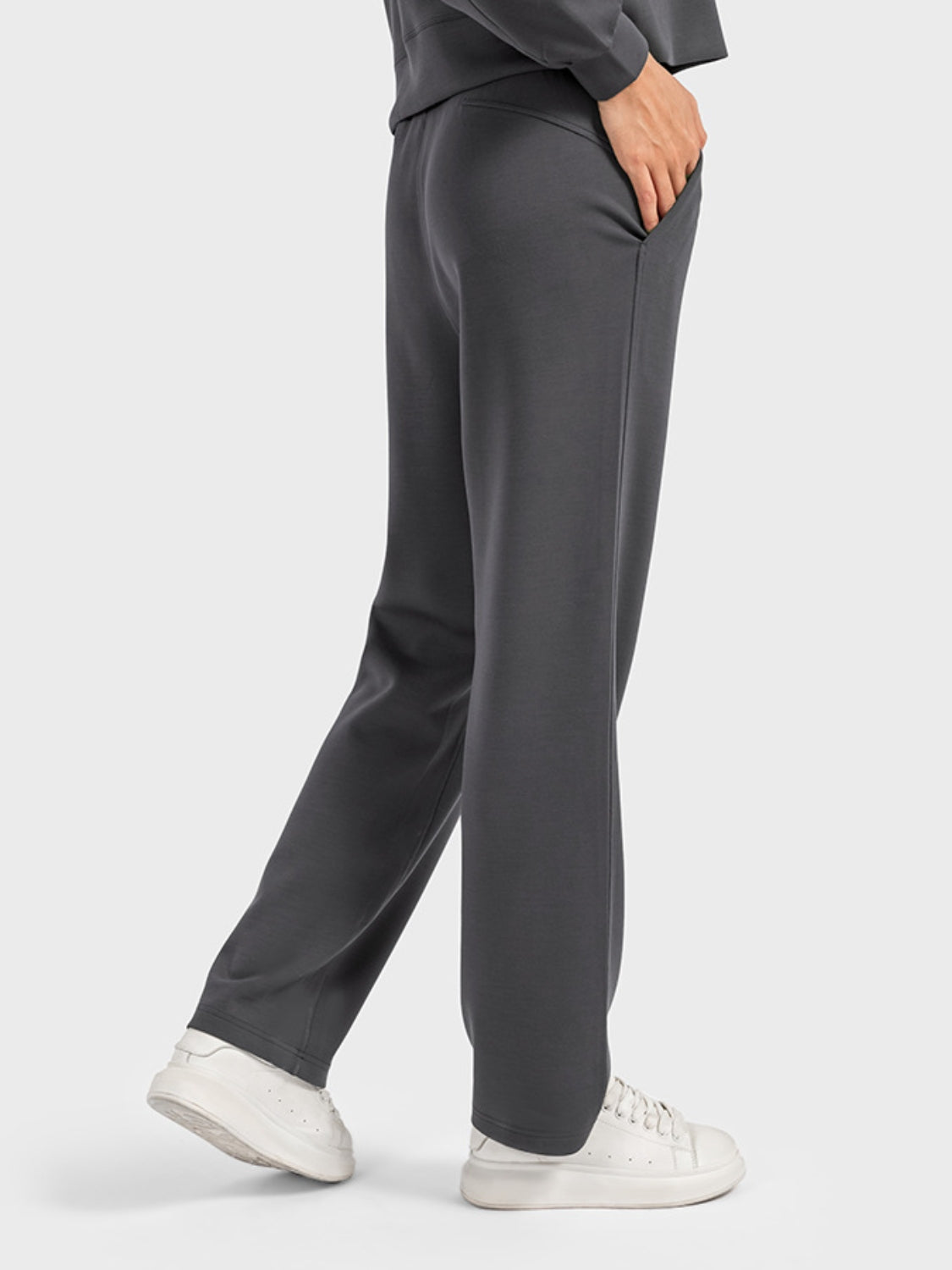 Drawstring Pocketed Sport Pants - LACEDUPED