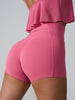 High Waist Active Shorts - LACEDUPED