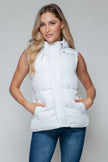 Snobbish Snap and Zip Closure Hooded Vest - LACEDUPED