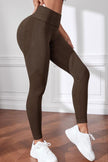 High Waistband Long Active Pants - LACEDUPED