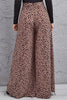 Animal Print High-Rise Culottes - LACEDUPED