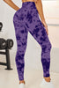 Tie-Dye High Waist Active Leggings - LACEDUPED