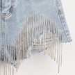 Women luxurious Tassel Rhinestone Fringed - LACEDUPED