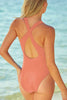 Crisscross Back One-Piece Swimsuit - Premium   - Just $36.95! Shop now at LACEDUPED