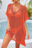 Fringe Trim Openwork Cover Up - Premium   - Just $44.95! Shop now at LACEDUPED