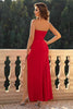 Strapless Split Maxi Dress - Premium   - Just $64.95! Shop now at LACEDUPED