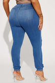 Distressed Buttoned Jeans with Pockets - Premium   - Just $59.95! Shop now at LACEDUPED