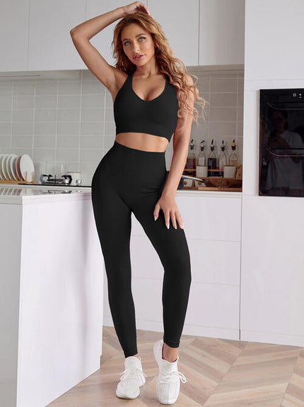 Sport Tank and Leggings Set - Premium   - Just $44.95! Shop now at LACEDUPED