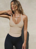 Scoop Neck Wide Strap Tank - Premium   - Just $30.95! Shop now at LACEDUPED