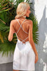 Crisscross Halter Neck Openwork Cover-Up Dress - Premium   - Just $43.95! Shop now at LACEDUPED