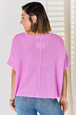 Zenana Full Size Round Neck Short Sleeve T-Shirt - Premium   - Just $32.95! Shop now at LACEDUPED