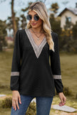 V-Neck Long Sleeve T-Shirt - Premium   - Just $34.95! Shop now at LACEDUPED