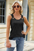 Round Neck Wide Strap Tank - Premium   - Just $29.95! Shop now at LACEDUPED